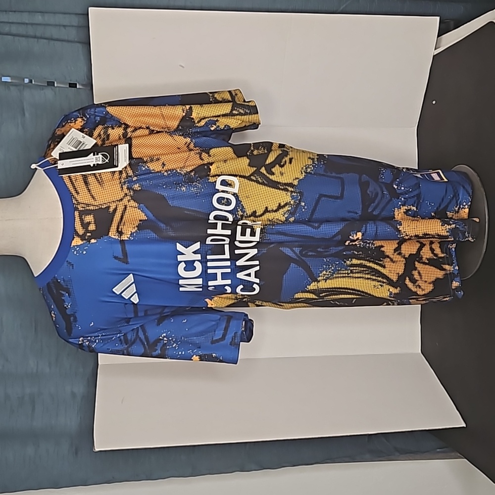NWT Adidas/ Marvel Soccer Jersey